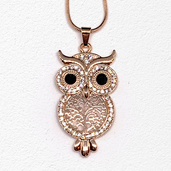 Tree of life deals owl necklace